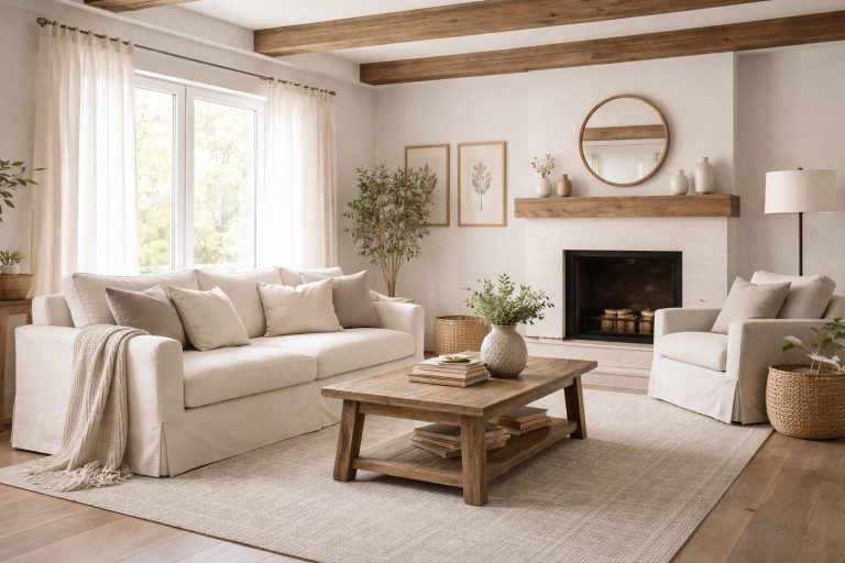 Cozy Neutral Living Room