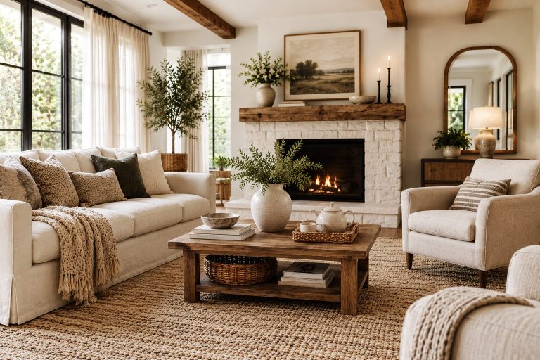 A Refined Everyday Living Room