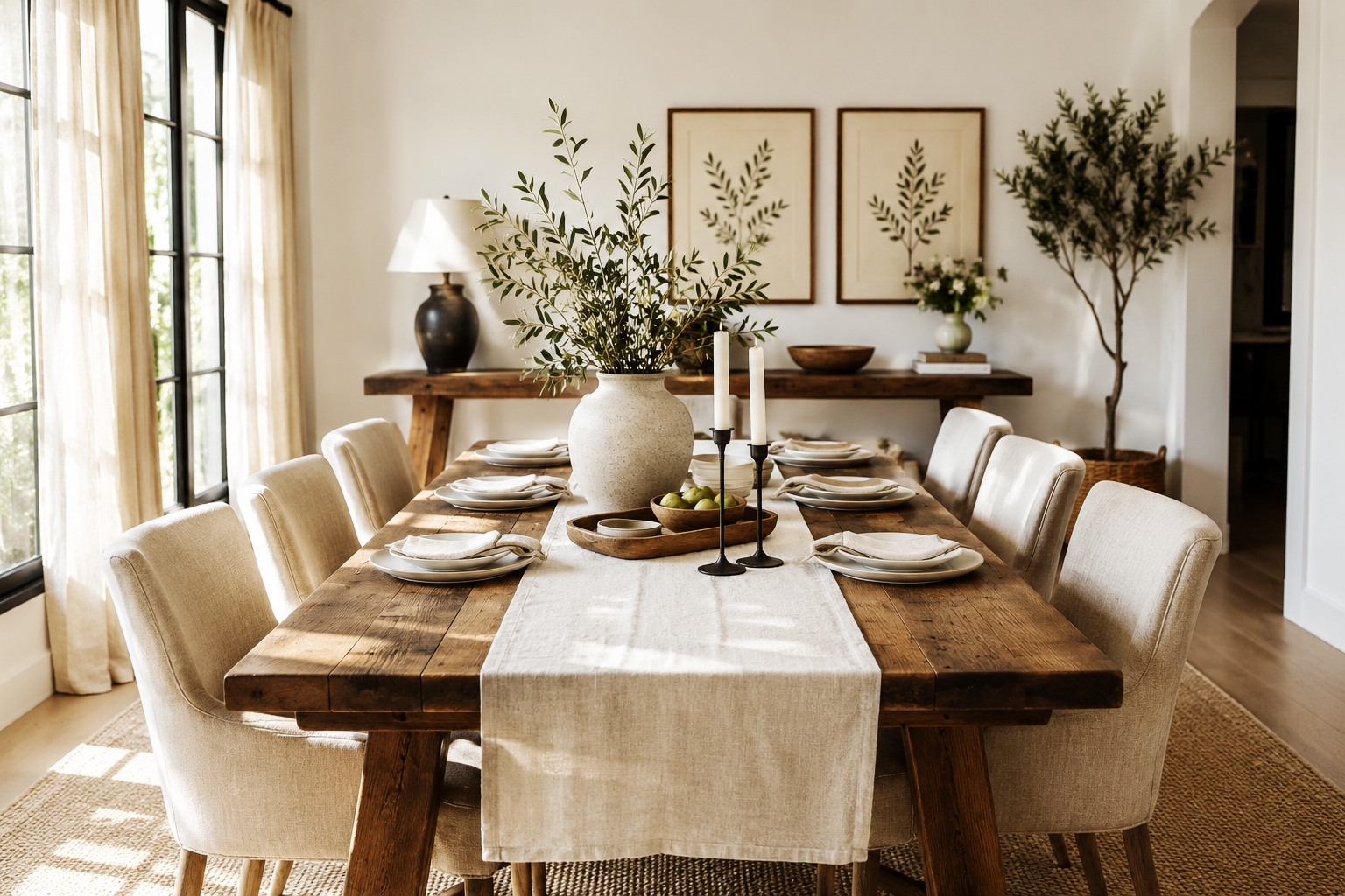 Balanced Everyday Table Styling