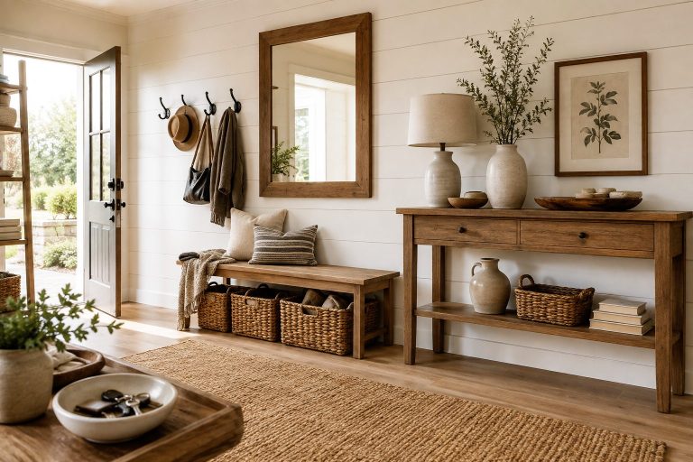 Calm Entryway Command Center