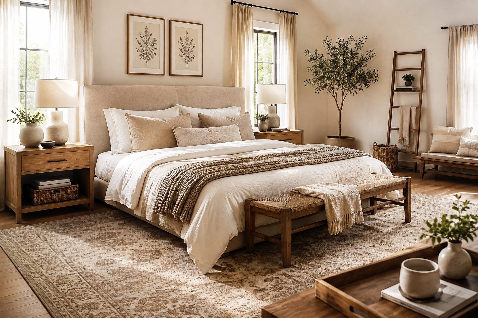 A Balanced Bedroom Pairing