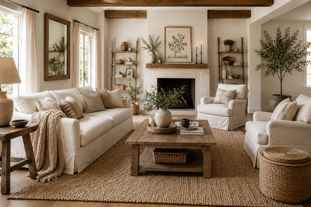 Before The Transformation - From Dark Lounge to Light Retreat