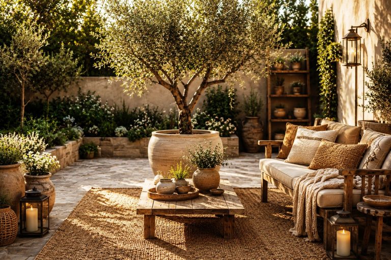 Olive Tree Courtyard
