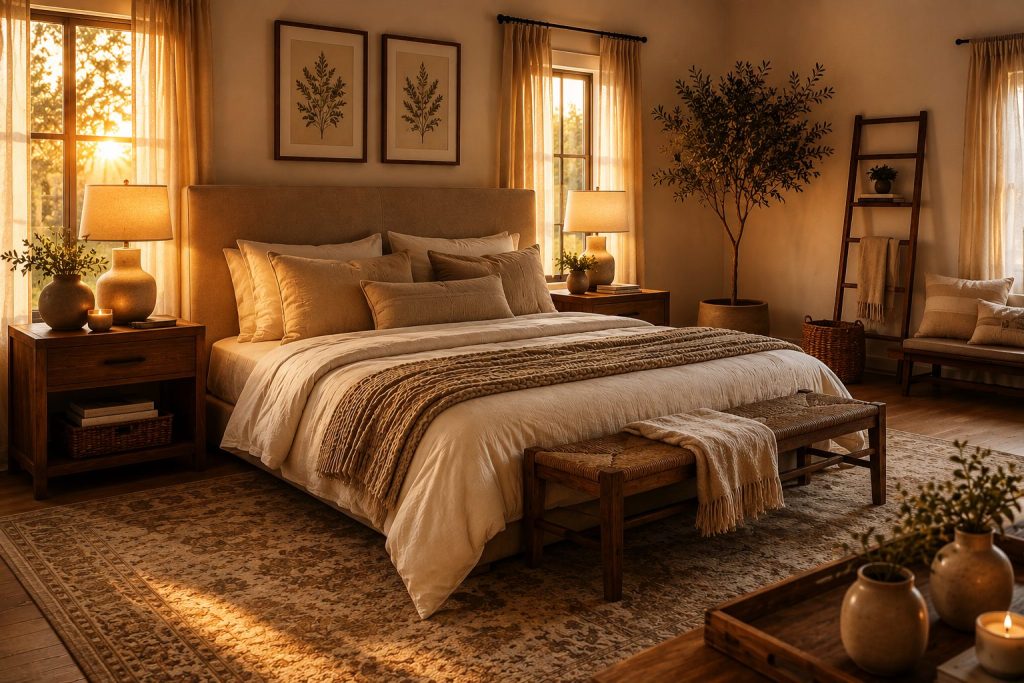 Warm Walnut Evening Retreat