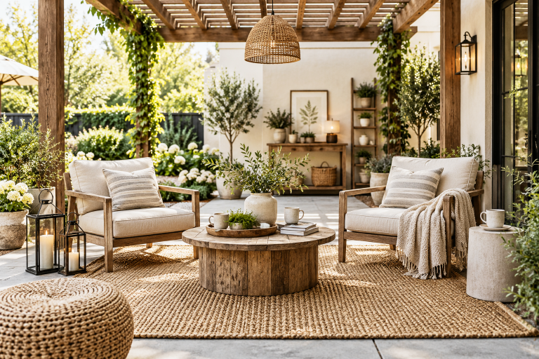 Outdoor Seating Area Overview