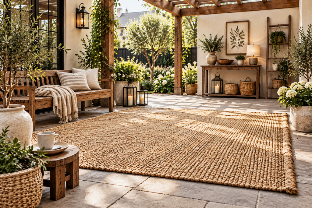 Defining the Space with a Rug