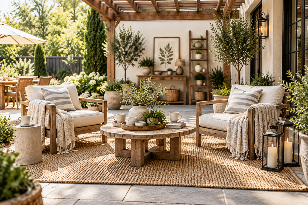 Conversation-Friendly Furniture Layout